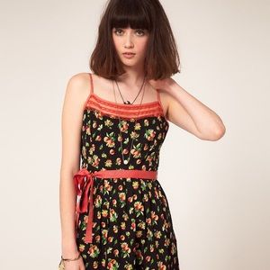 Lottie & Holly Apple print lace dress
